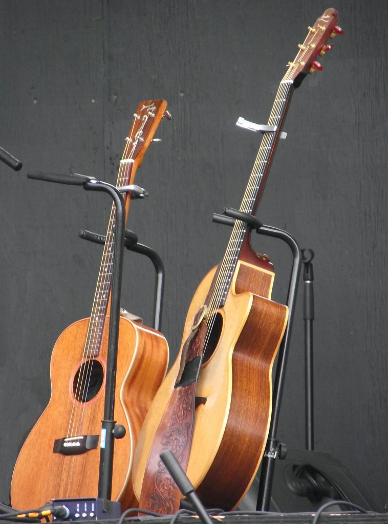 Martyn Joseph's guitars 2012